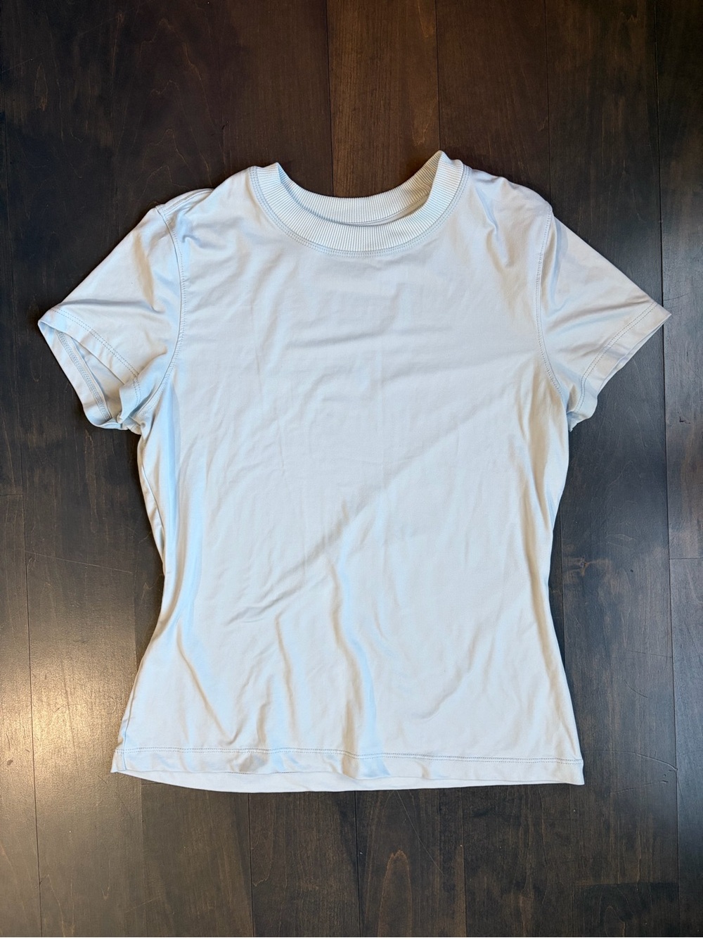 7 Diamonds Core Crew Neck T-Shirt Light Blue Size Medium